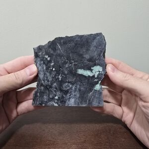 Emerald in Matrix Crystal Slab #B